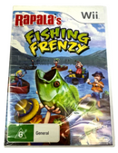 Rapala's Fishing Frenzy Nintendo Wii PAL *Complete* With Fishing Rod (Preowned)