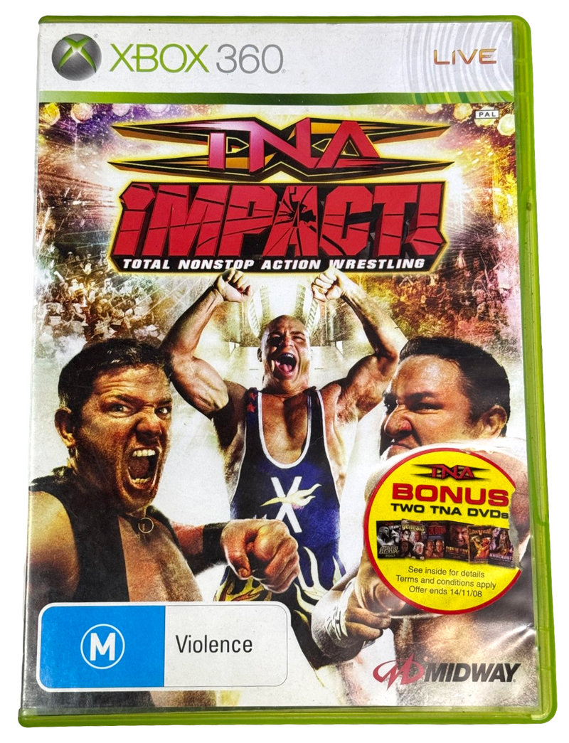 TNA Impact XBOX 360 PAL (Preowned)