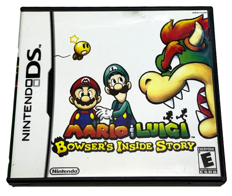 Mario & Luigi Bowser's Inside Story Nintendo DS 2DS 3DS Game *Complete* (Preowned)