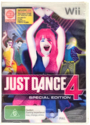 Just Dance 4 Special Edition Nintendo Wii PAL *Complete* Wii U Compatible0