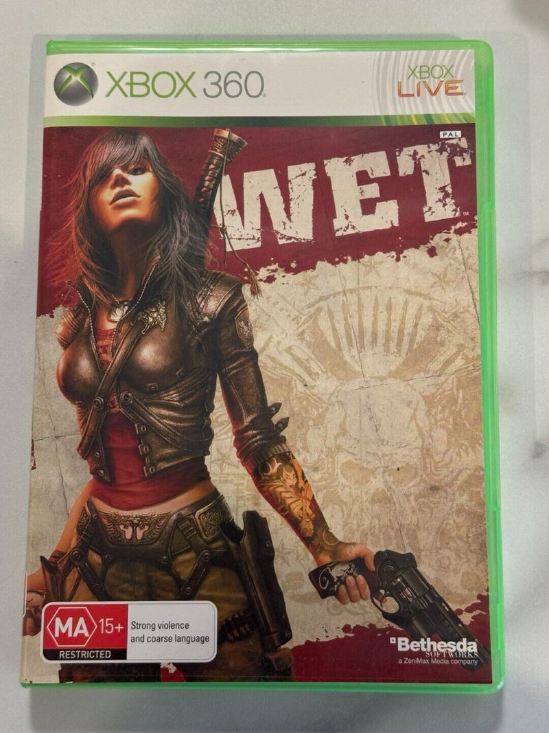 Wet XBOX 360 PAL With Manual (Preowned)