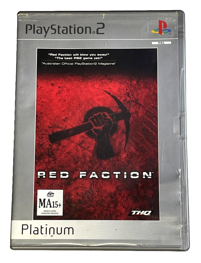 Red Faction (Platinum) PS2 PAL *Complete*0