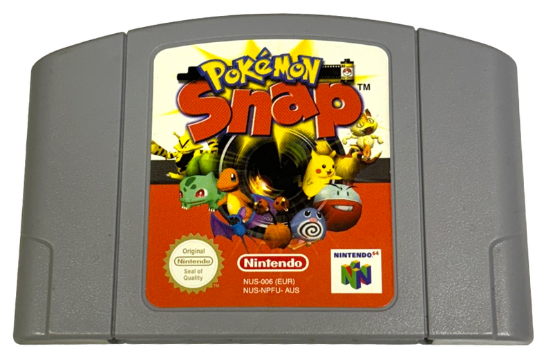 Pokemon Snap Nintendo 64 N64 PAL with Manual