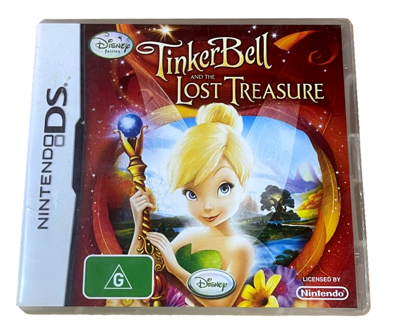 Tinker Bell and the Lost Treasure Nintendo DS 2DS 3DS Game *Complete* (Preowned)