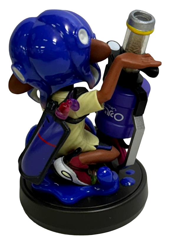 Splatoon Collection Blue Octoling Nintendo Amiibo Loose (Preowned)