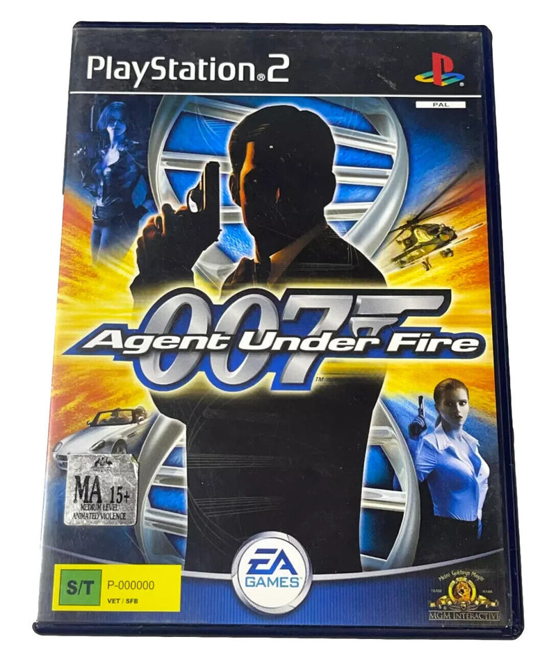 007 Agent Under Fire PS2 PAL *Complete*