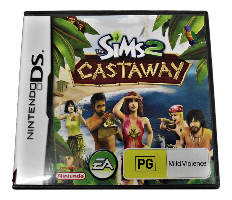 The Sims 2 Castaway DS DS 2DS 3DS Game *Complete* (Preowned)