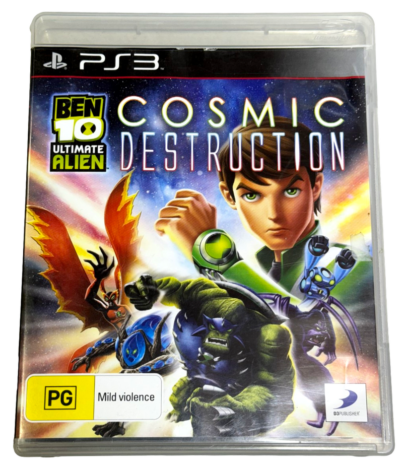 Ben 10 Cosmic Destruction Sony PS3 (Preowned)