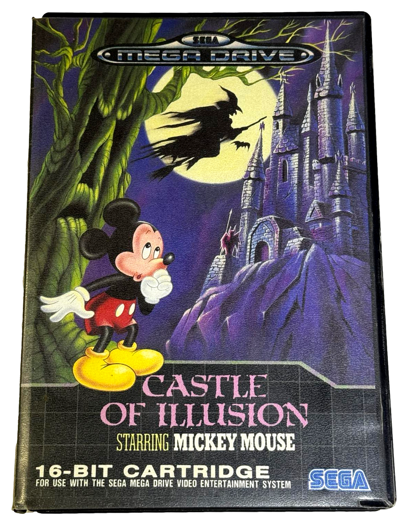 Castle Of Illusion Starring Mickey Mouse Sega Mega Drive PAL *No Manual* (Preowned)