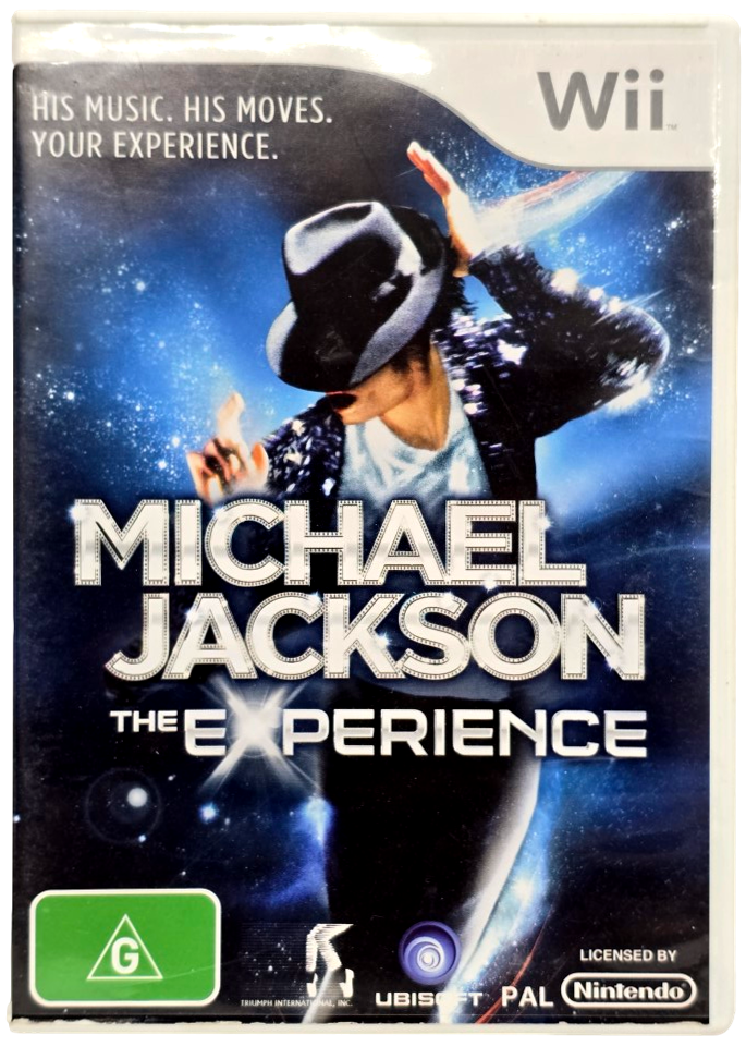 Michael Jackson The Experience Nintendo Wii PAL *Complete* Wii U Compatible (Preowned)