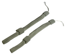 2 x Replacement Nintendo Wii Wristband Lanyard Strap Wii U Grey