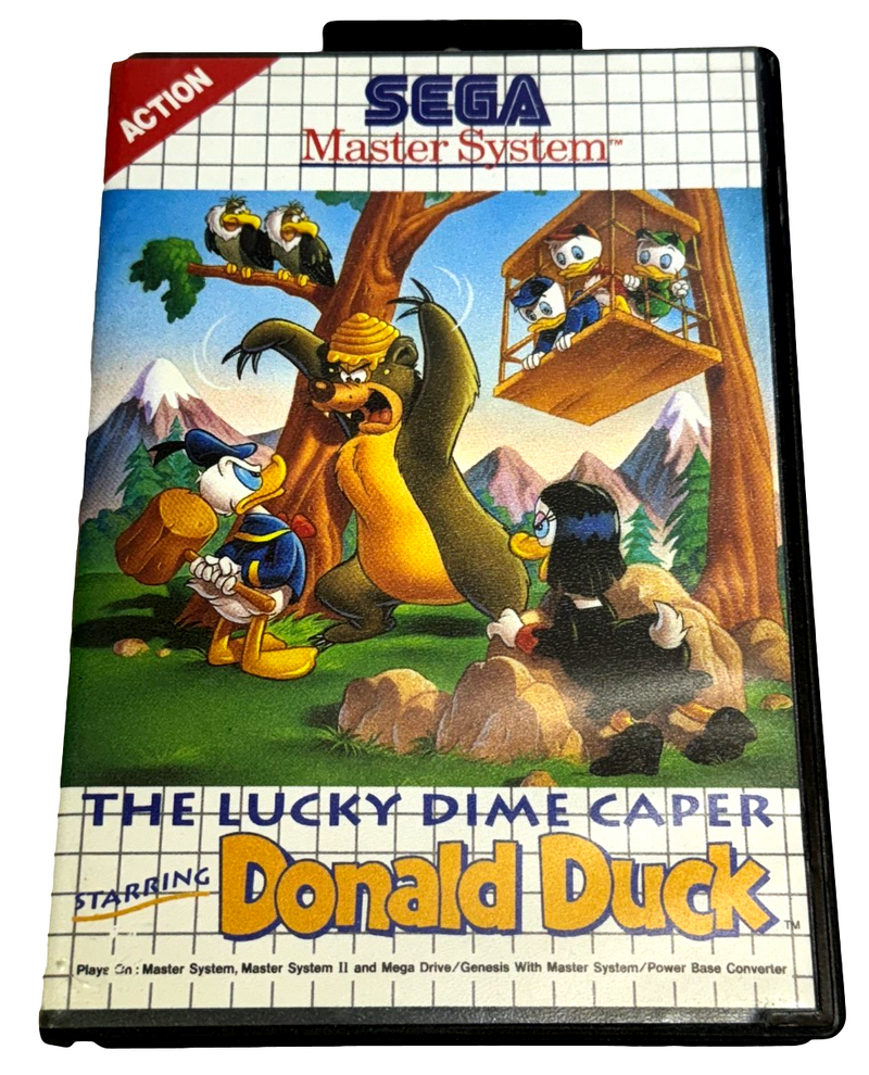 The Lucky Dime Caper Starring Donald Duck Sega Master System *Complete* (Preowned)