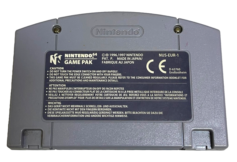 N64 Nintendo 64 Genuine Games - PAL Cartridge Dropdown Selection*