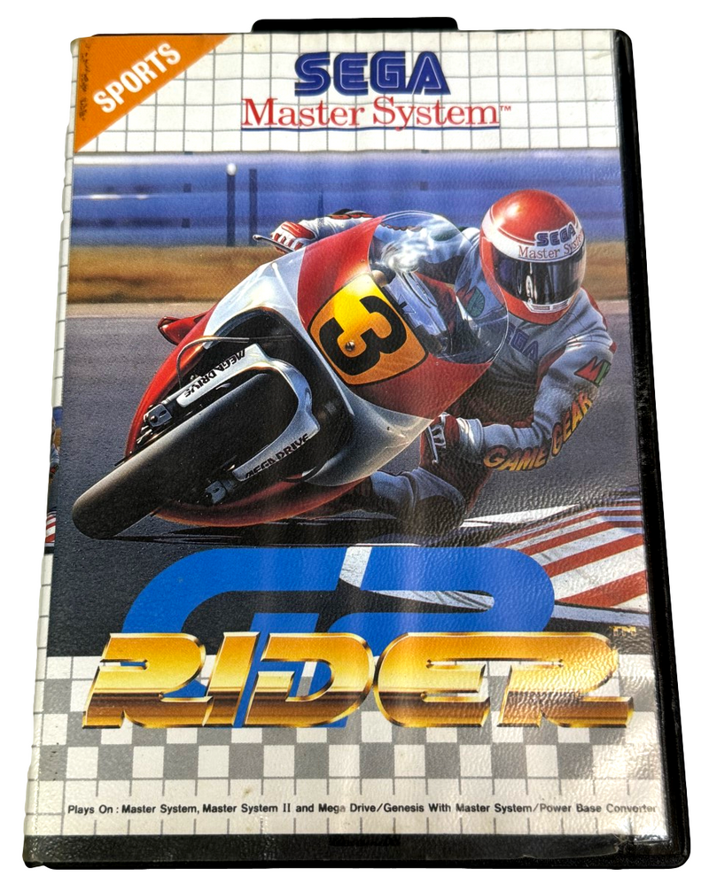 GP Rider Sega Master System *Complete* (Preowned)