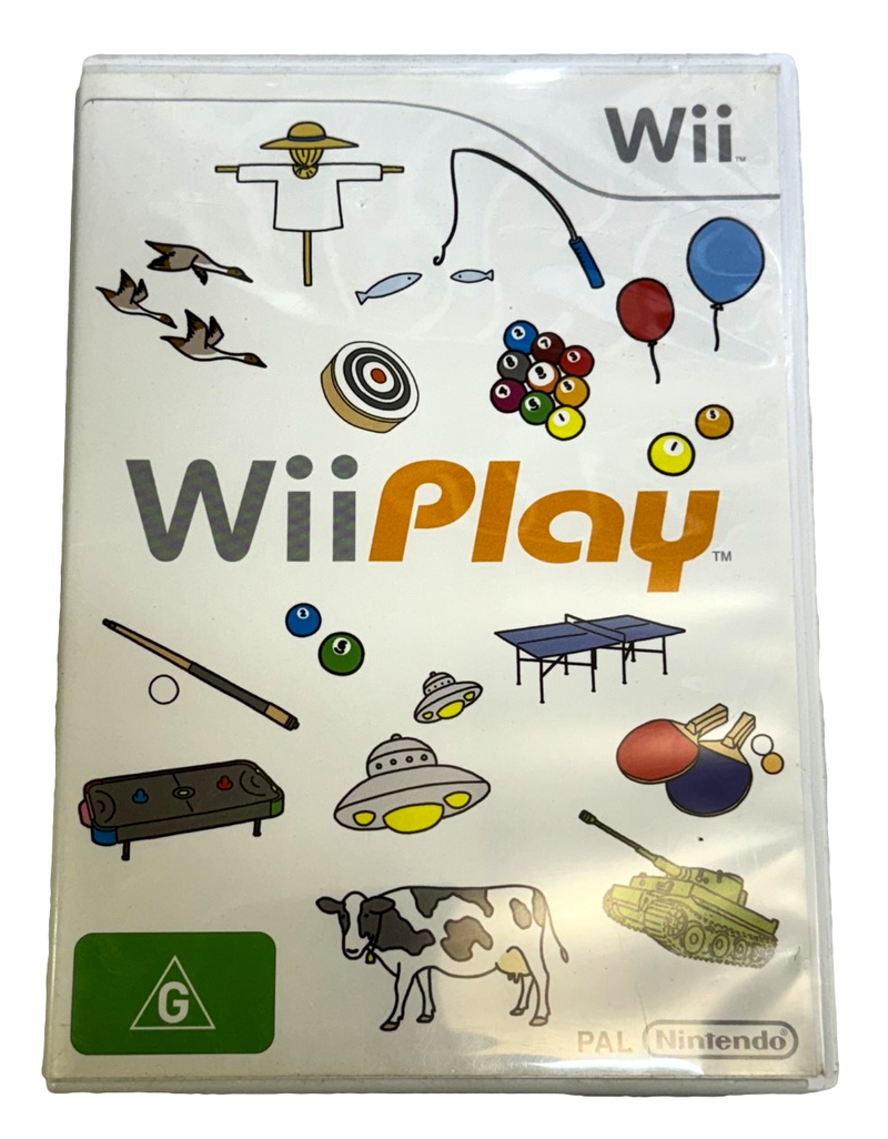 Wii Play Nintendo Wii PAL *Complete* Wii U Compatible (Preowned)