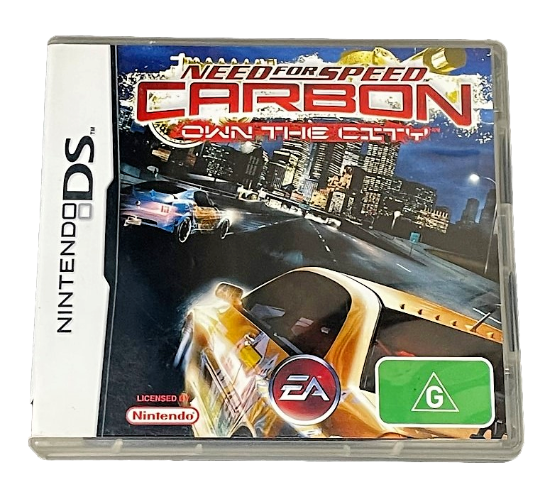 Need for Speed Carbon Own the City Nintendo DS 2DS 3DS Game *Complete* (Preowned)