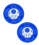 Thumb Grips x 2 For Switch/Switch Lite & N64 Cover Caps Slotted