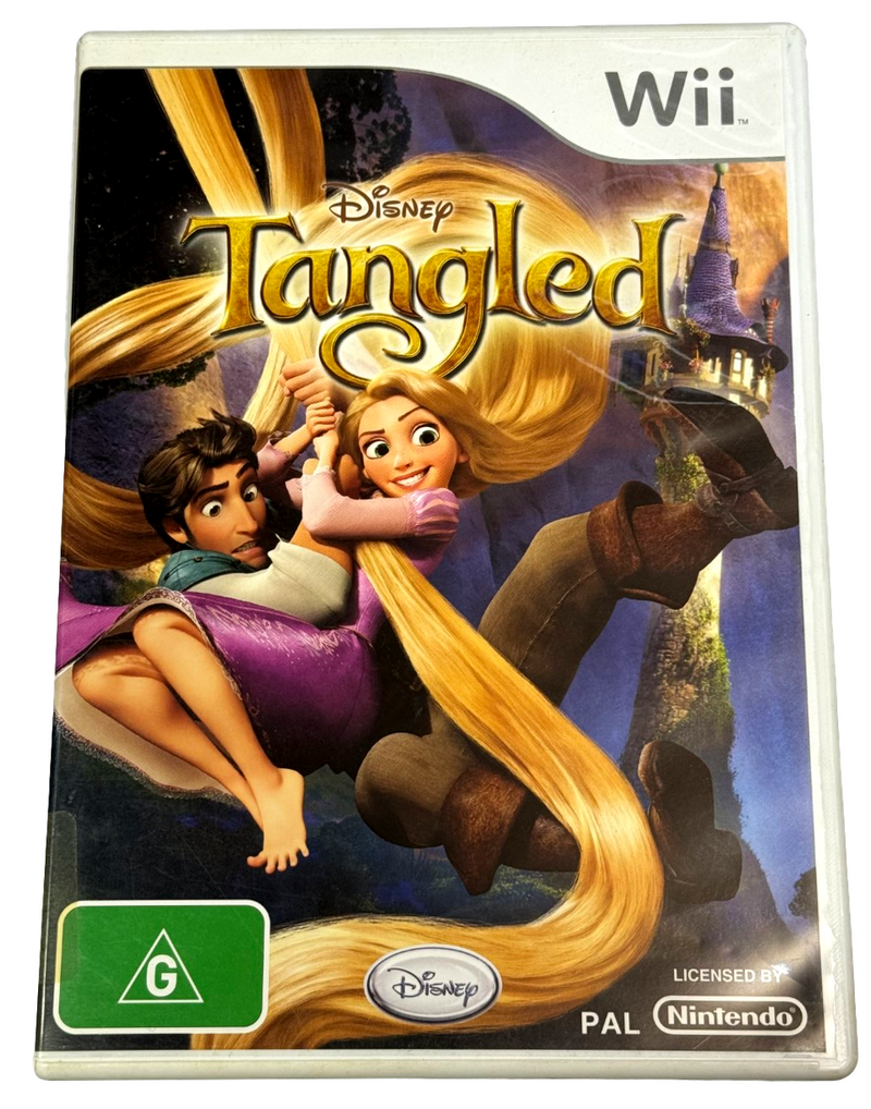 Tangled Nintendo Wii PAL *No Manual* Wii U Compatible (Preowned)