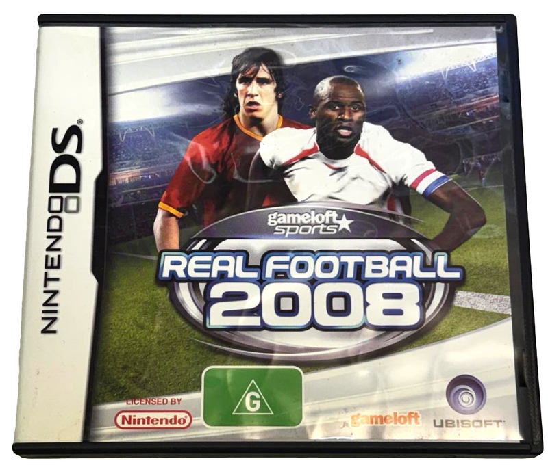 Real Football 2008 Nintendo DS 2DS 3DS Game *Complete* (Preowned)