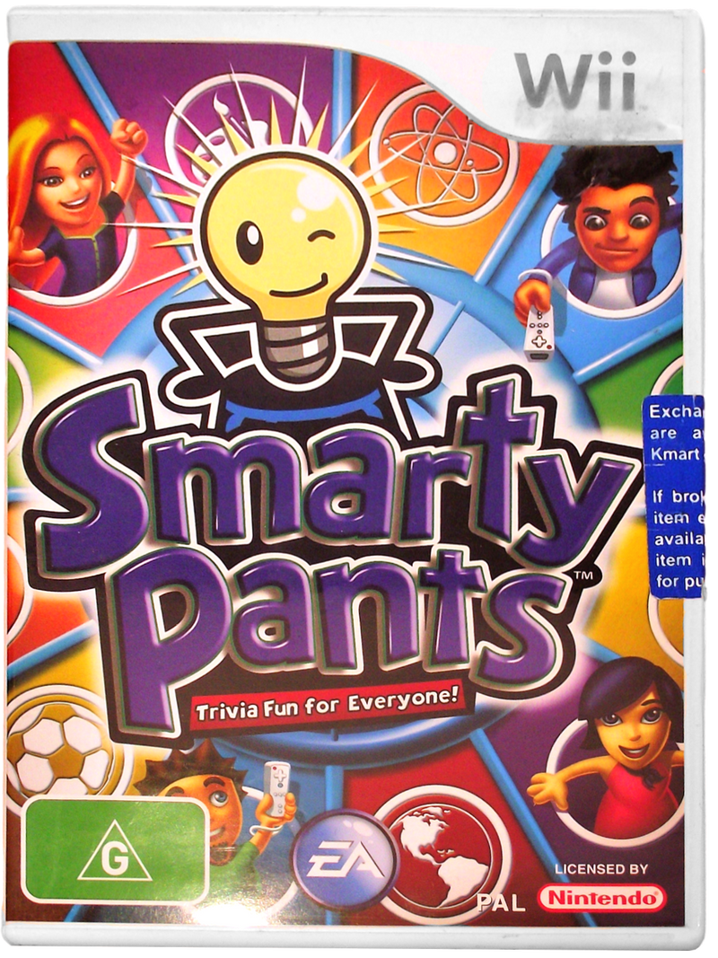 Smarty Pants Nintendo Wii PAL Wii U Compatible *Shop Sealed*