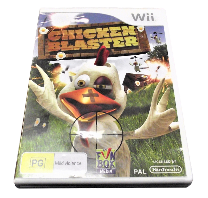 Chicken Blaster Nintendo Wii PAL *No Manual* Wii U Compatible (Preowned)