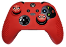 Spiderman Silicone Cover + Thumb Cap Combo PS4/3 Xbox One/360 Case Extra Grip