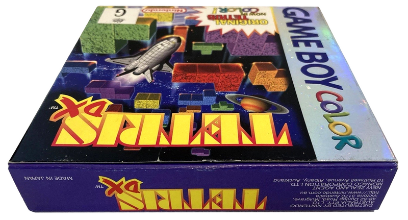 Boxed Tetris DX Nintendo Gameboy Color -  New Save Battery7