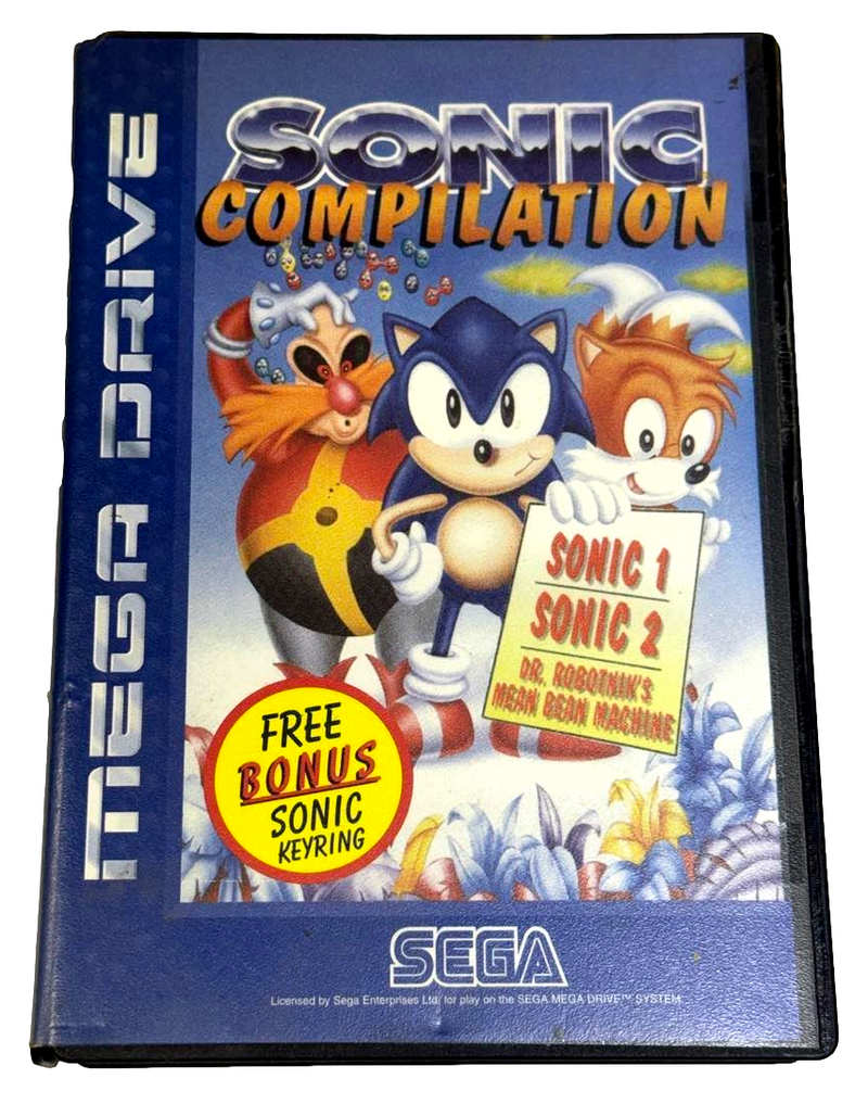 Sonic Compilation Sega Mega Drive *Complete* (Preowned)