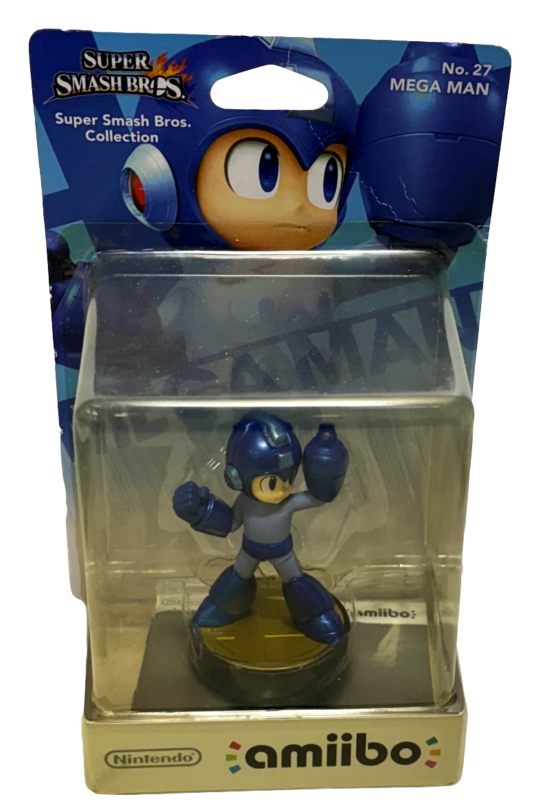 Super Smash Bros Collection N0.27 Mega Man Nintendo Amiibo