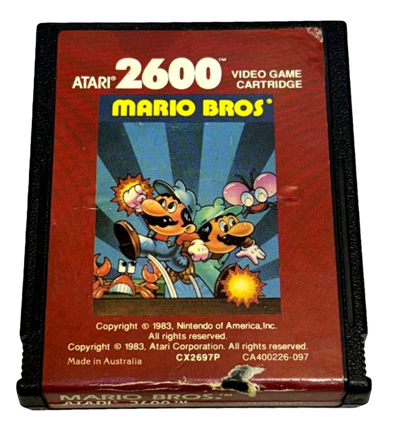 Mario Bros Atari 2600 *Complete* (Preowned)