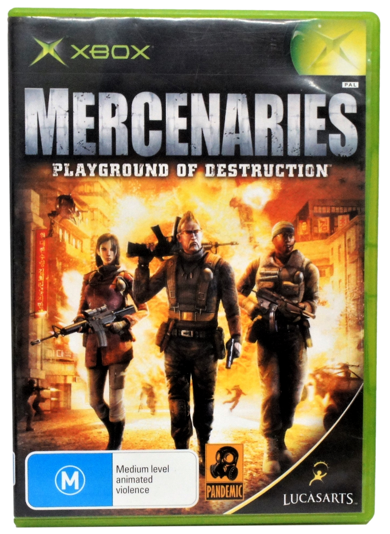 Mercenaries Xbox Original PAL *Complete* (Pre-Owned)