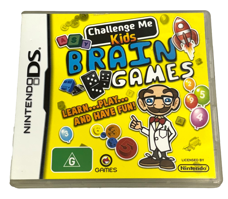 Challenge Me Kids Brain Games Nintendo DS 2DS 3DS *Complete* (Preowned)