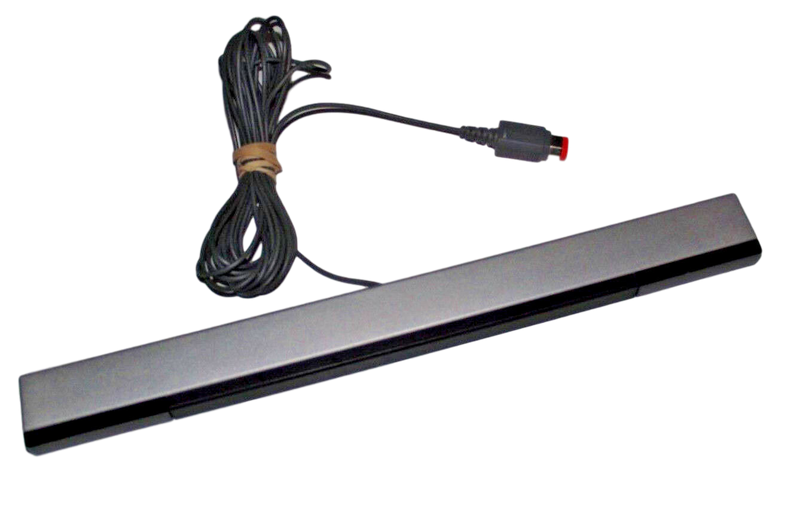 Genuine Silver Nintendo Wii Sensor Bar (RVL 014) Wii U Compatible Official