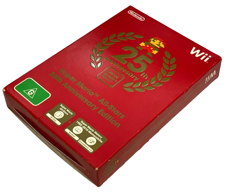 Super Mario All Stars 25th Anniversary Edition Nintendo Wii PAL Wii U Compatible (Preowned)