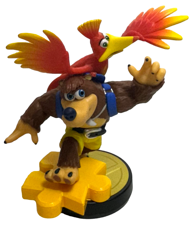 Super Smash Bros Collection No. 85 Banjo & Kazooie Nintendo Amiibo Loose (Preowned)