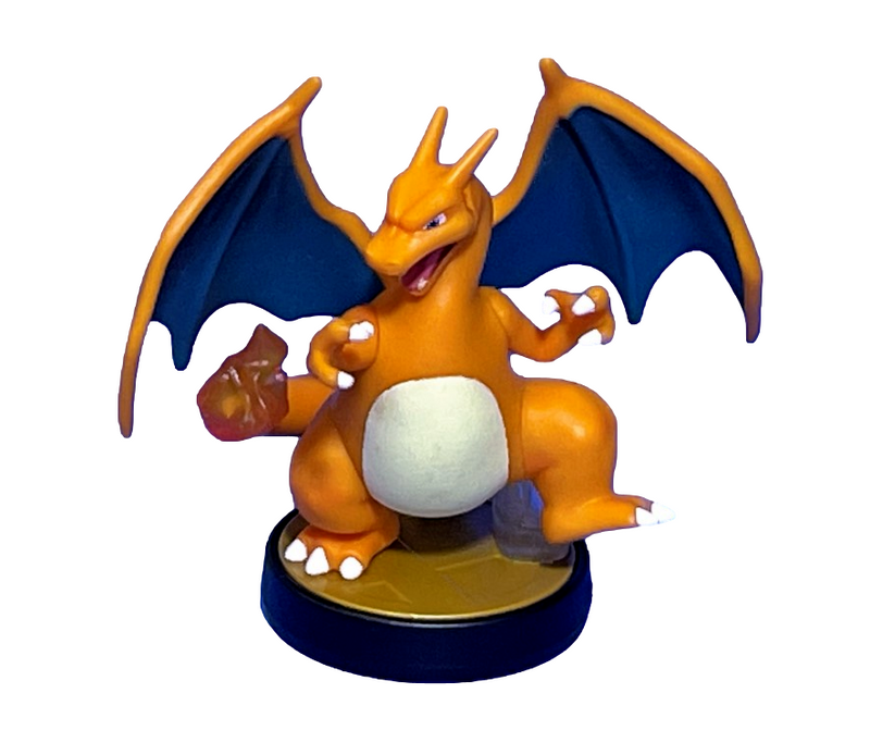 Super Smash Bros Collection N0.33 Charizard Nintendo Amiibo Loose (Preowned)