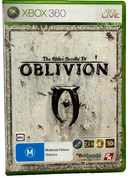 The Elder Scrolls IV Oblivion  XBOX 360 PAL XBOX360 *Complete with Map*0