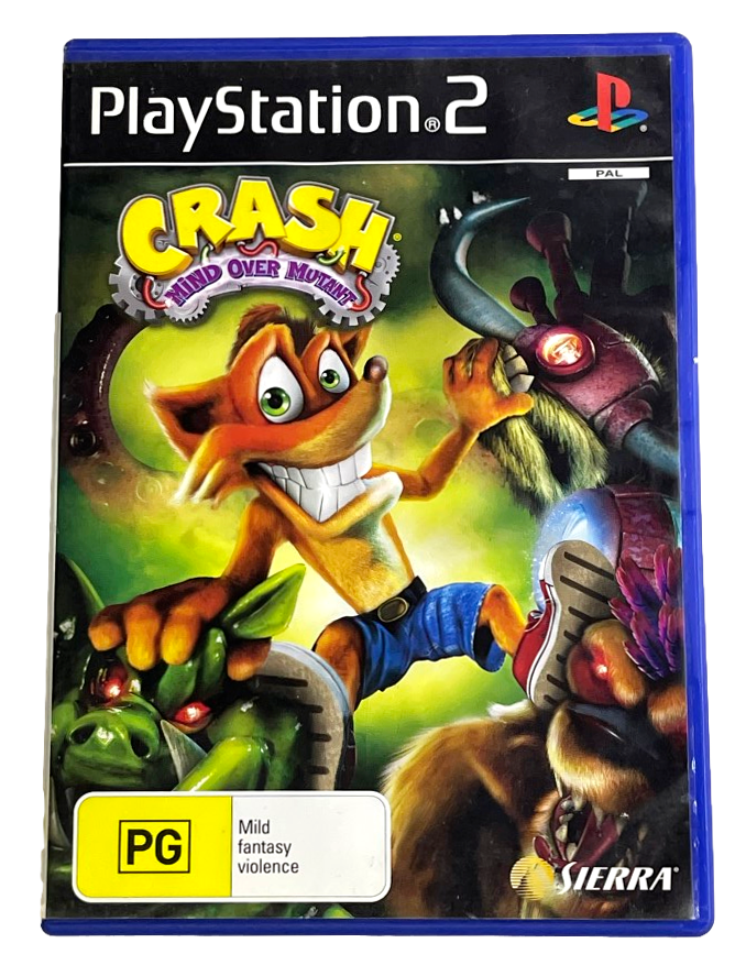 Crash Mind Over Mutant Sony PS2 PAL *Complete* (Preowned)