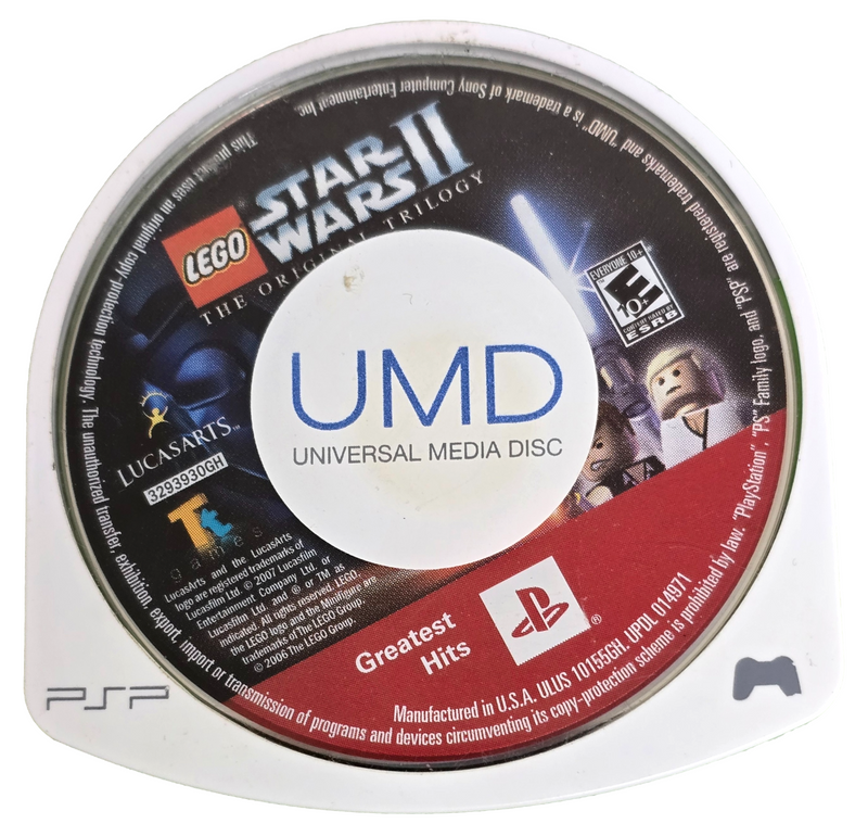 LEGO Star Wars II The Original Trilogy Sony PSP Game Disc Only (Preowned)