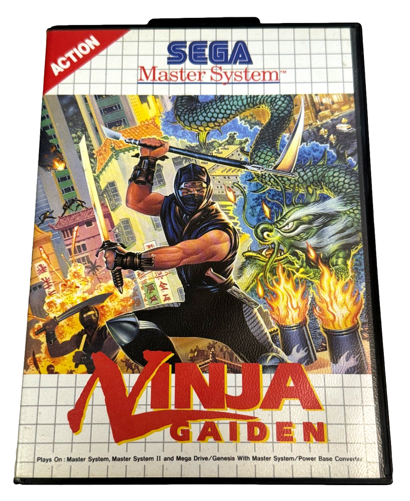Ninja Gaiden Sega Master System *Complete* (Preowned)