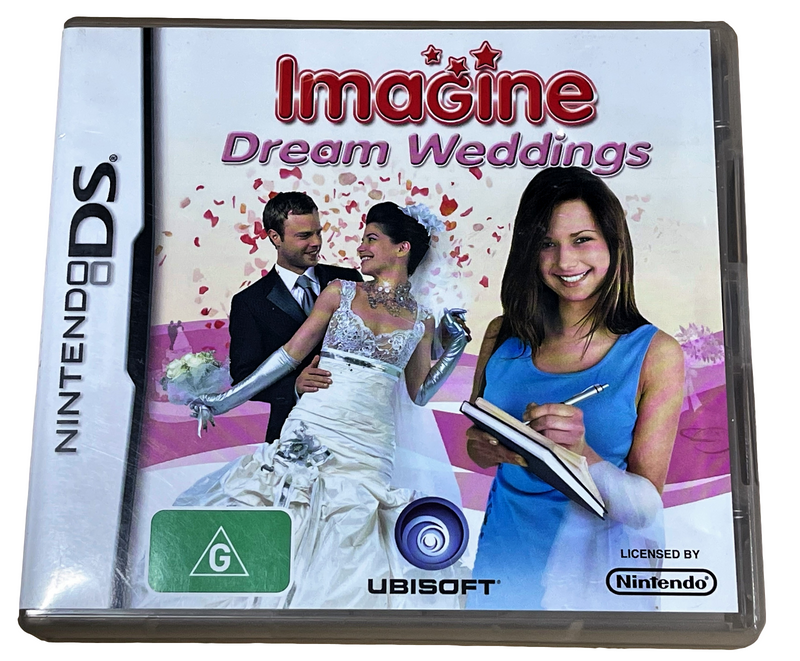 Imagine Dream Weddings Nintendo DS 2DS 3DS Game *Complete* (Preowned)