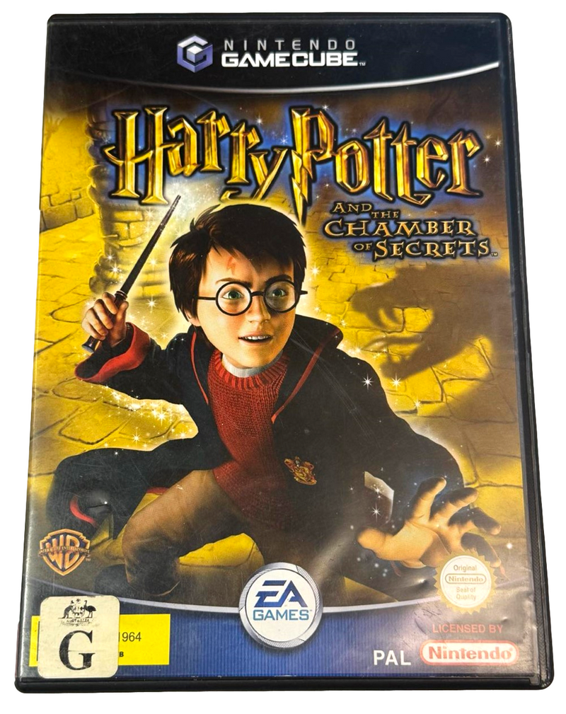 Harry Potter and the Chamber of Secrets Nintendo Gamecube PAL *Complete* (Preowned)