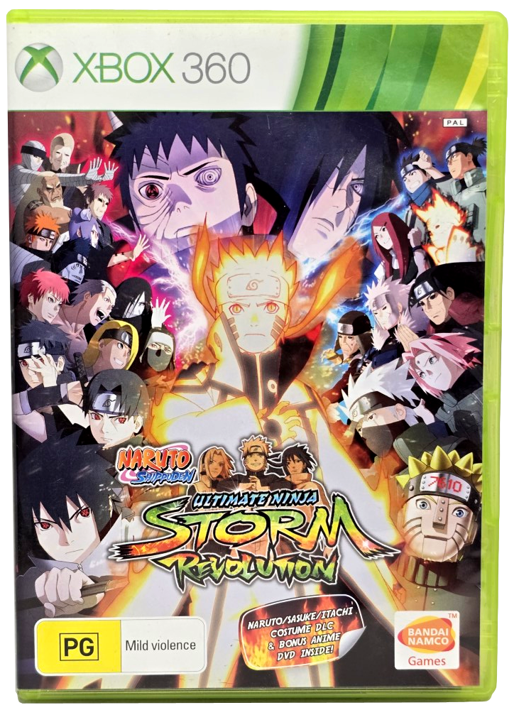 Naruto Shippuden Ultimate Ninja Storm Revolution XBOX 360 PAL (Preowned)