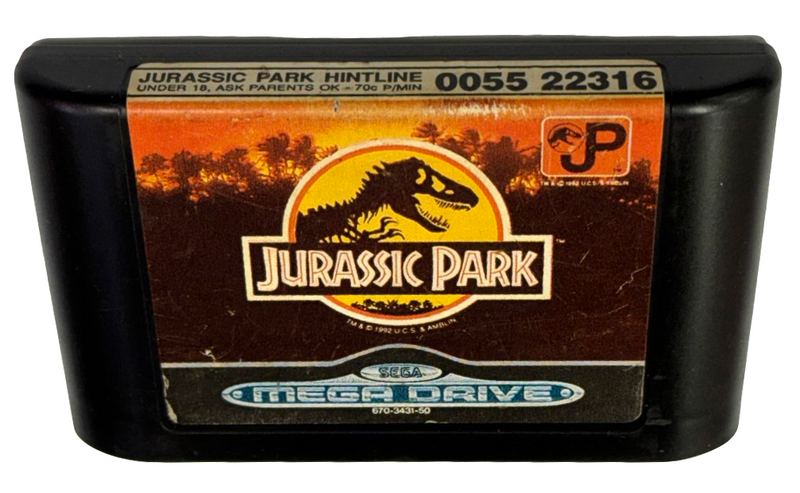 Jurassic Park Sega Mega Drive *Cartridge Only*