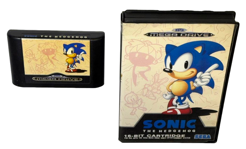 Sonic The Hedgehog Sega Mega Drive PAL *No Manual* (Preowned)