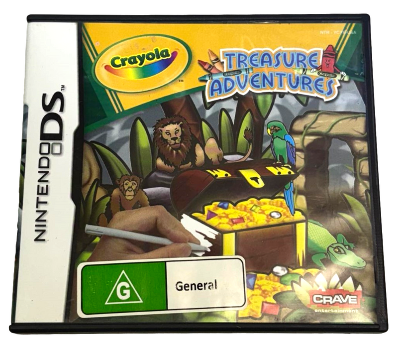 Crayola Treasure Adventures Nintendo DS 2DS 3DS Game *Complete* (Preowned)