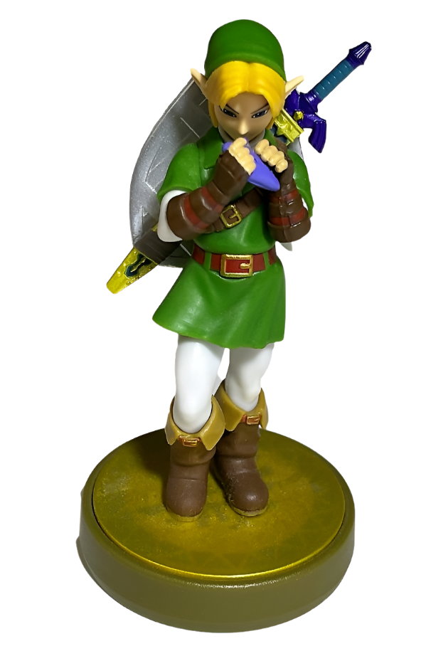 The Legend of Zelda Collection Link Ocarina of Time Nintendo Amiibo Loose (Preowned)