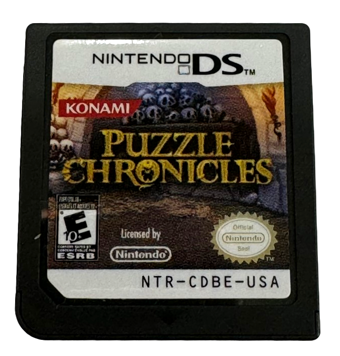 Puzzle Chronicles Nintendo DS 2DS 3DS *Cartridge Only* (Preowned)