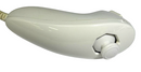 Pair of White Analog Thumbstick Caps Wii Nunchuck and Wii Pro Classic Controller