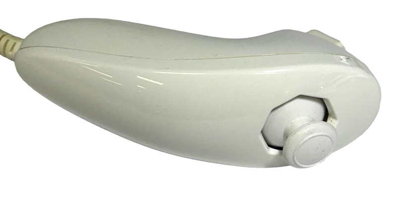 Pair of White Analog Thumbstick Caps Wii Nunchuck and Wii Pro Classic Controller